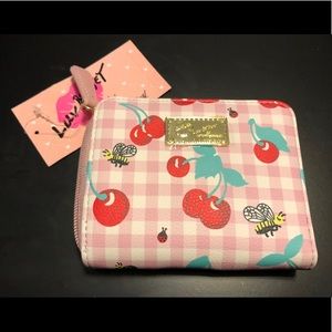 Small bees and cherry Betsey Johnson Wallet